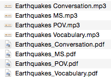 Lesson number 1 - Earthquakes